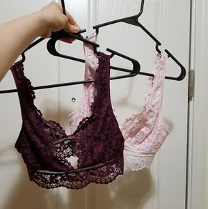 NWOT Victoria's Secret 2 Bralettes